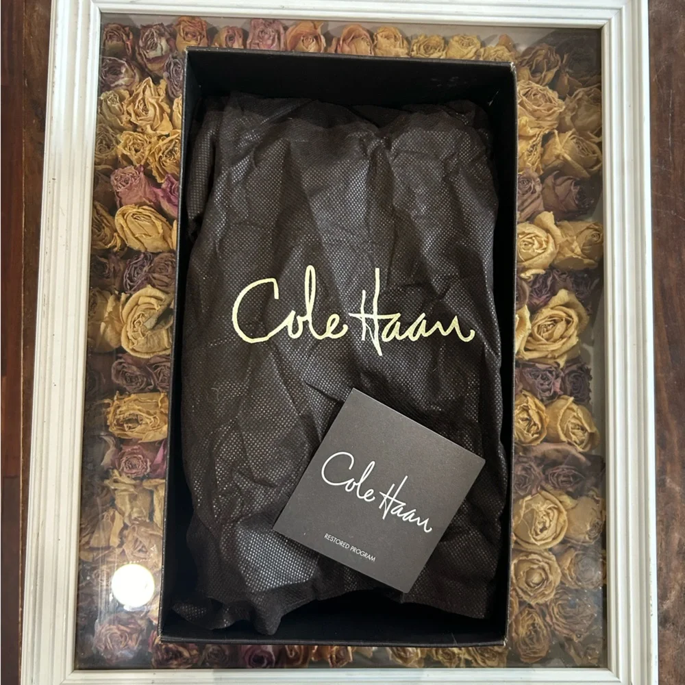 Vintage Cole Haan Nike Air Madero Cap Toe Black - Picture 7 of 7